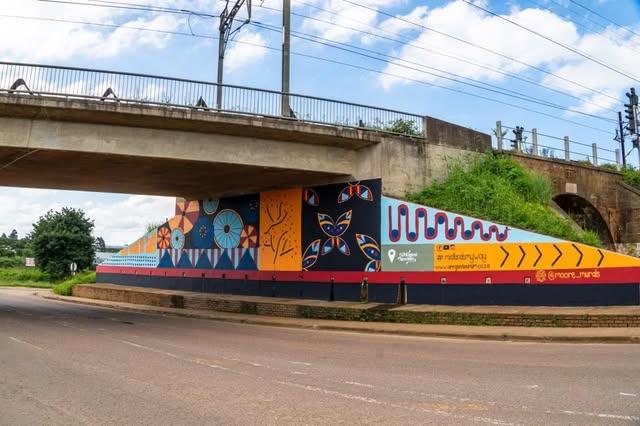 Dear Merrivale — mural in Merrivale, KwaZulu-Natal