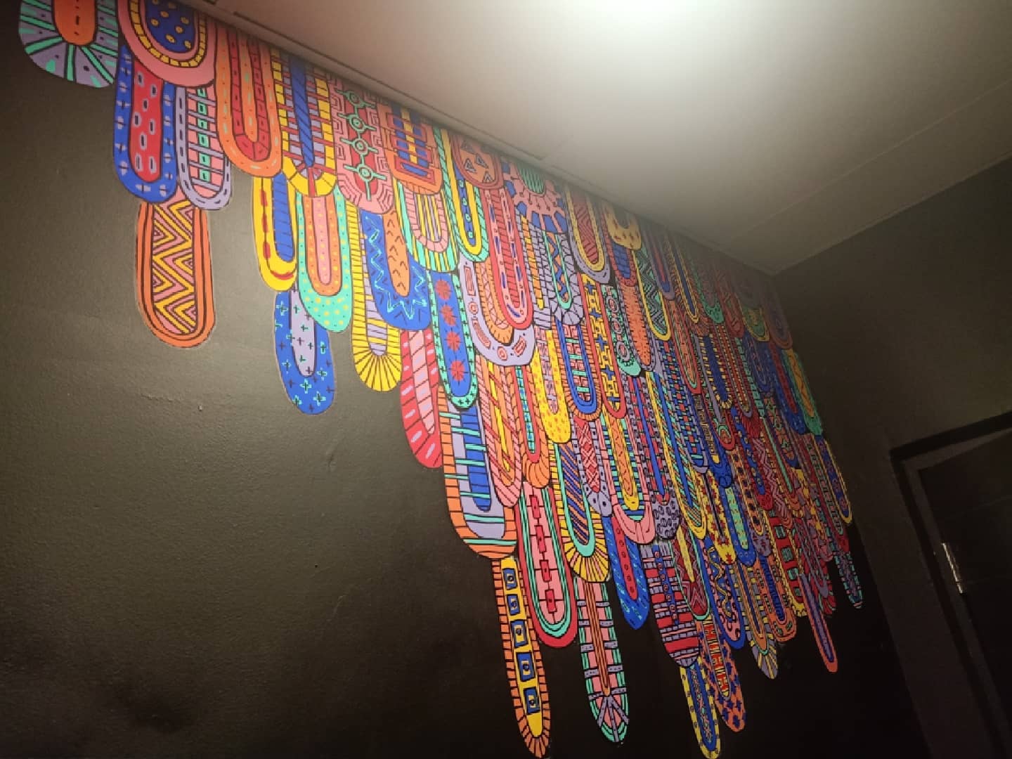Feather Ceiling — mural in KwaZulu-Natal