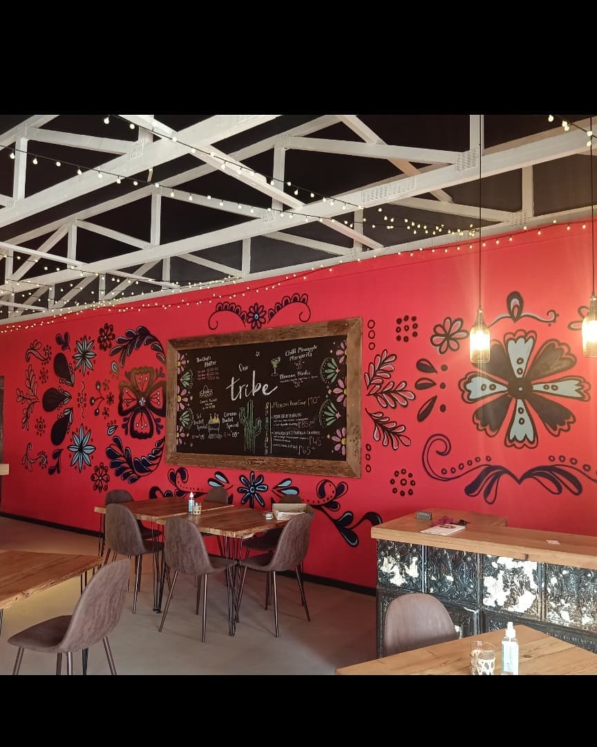 Restaurant Feature Wall — mural in KwaZulu-Natal